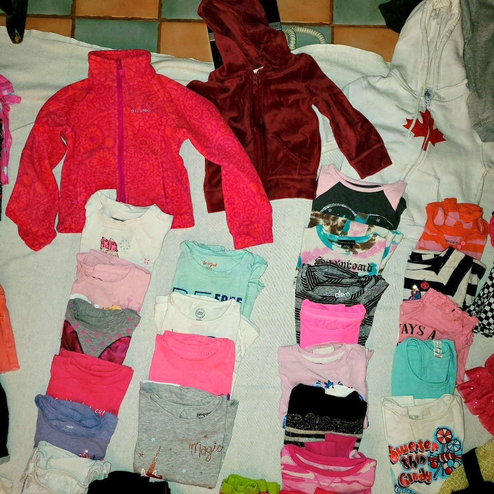 🙆Huge Bundle of Girls 4-5 Clothing ⭐🌟